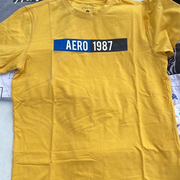 Men’s Aero Shirt, Size: M, Color: Yellow - Picture 1 of 1